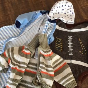 Gently used baby boy 0-3 Month bundle